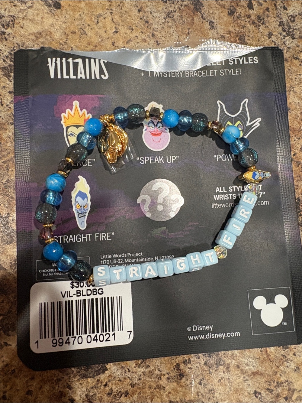 Little Words Project Villains Hades 'STRAIGHT FIRE'